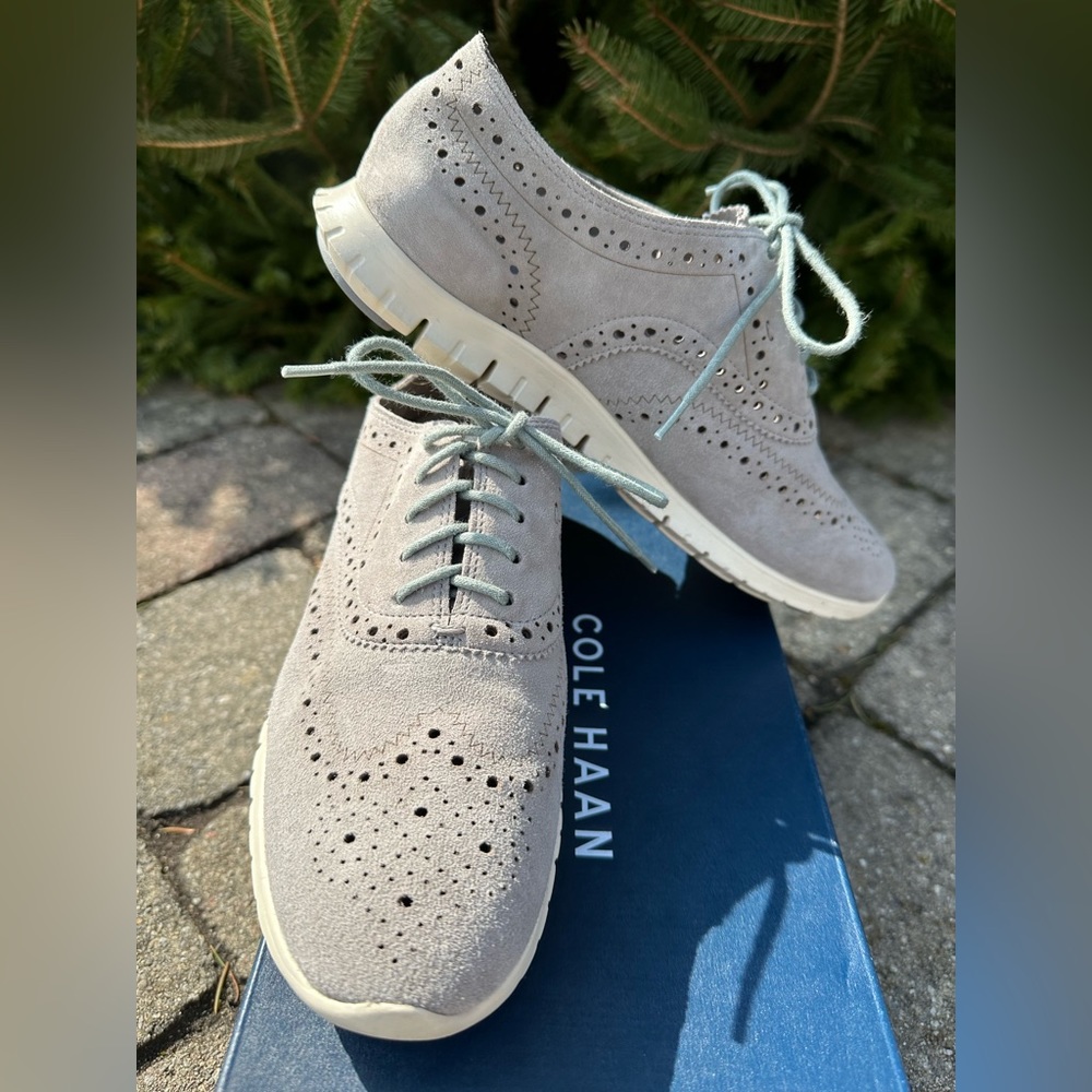Cole Haan women’s Zerogrand suede shoes